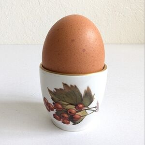 Royal Worcester Evesham Gold Single Egg Cup 🥚 Porcelain & Gold Trim England